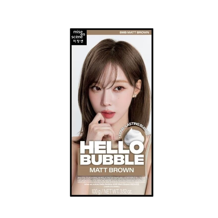 MISE EN SCENE HELLO BUBBLE MATT BROWN 100G LAZ