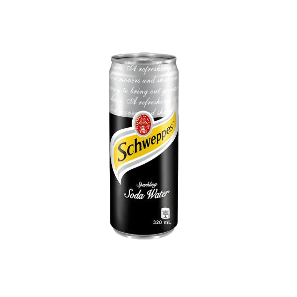 Schweppes Sparkling Soda Water 320 ml