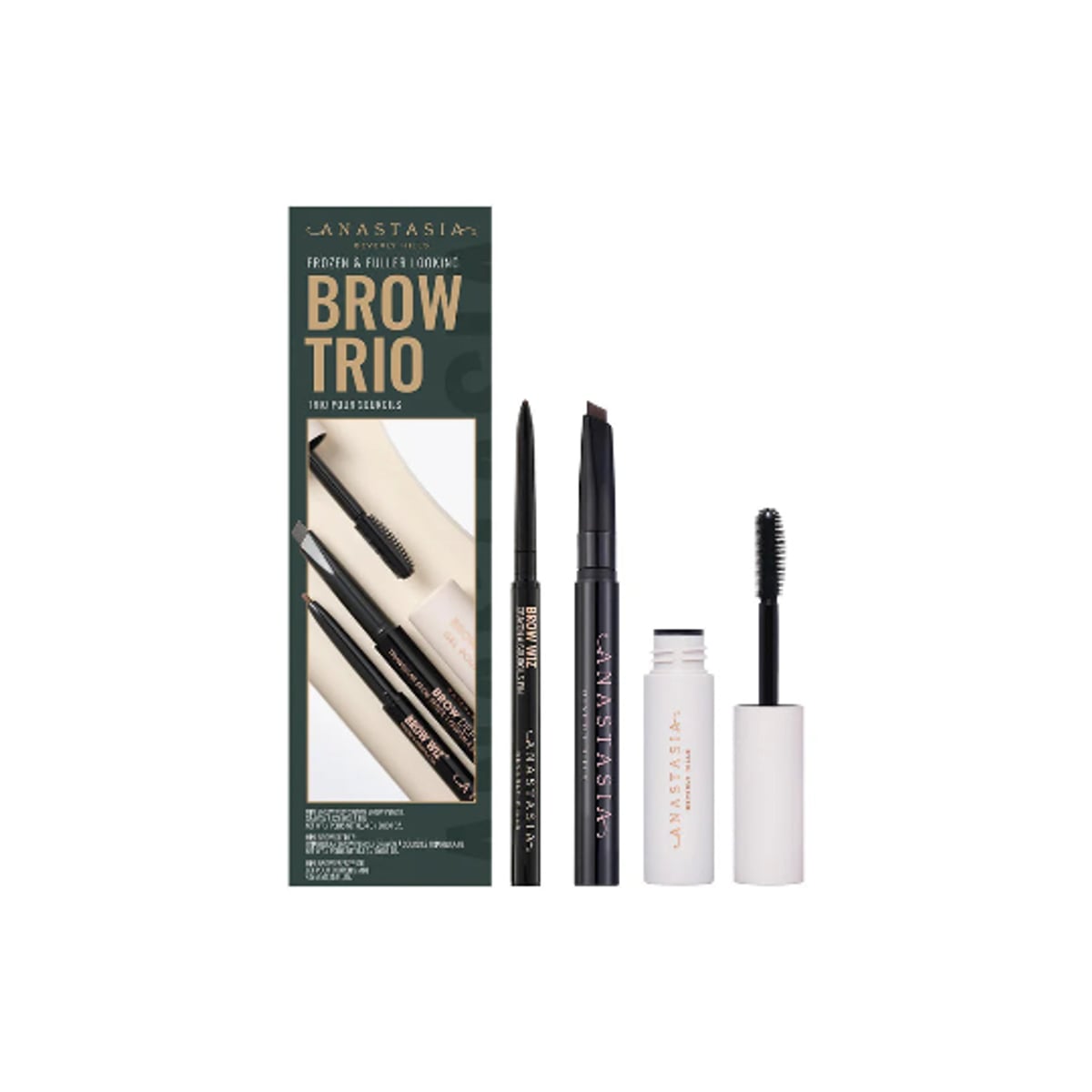 ABH FROZEN AND FULLER LOOKING BROW TRIO KIT MEDIUM BROWN