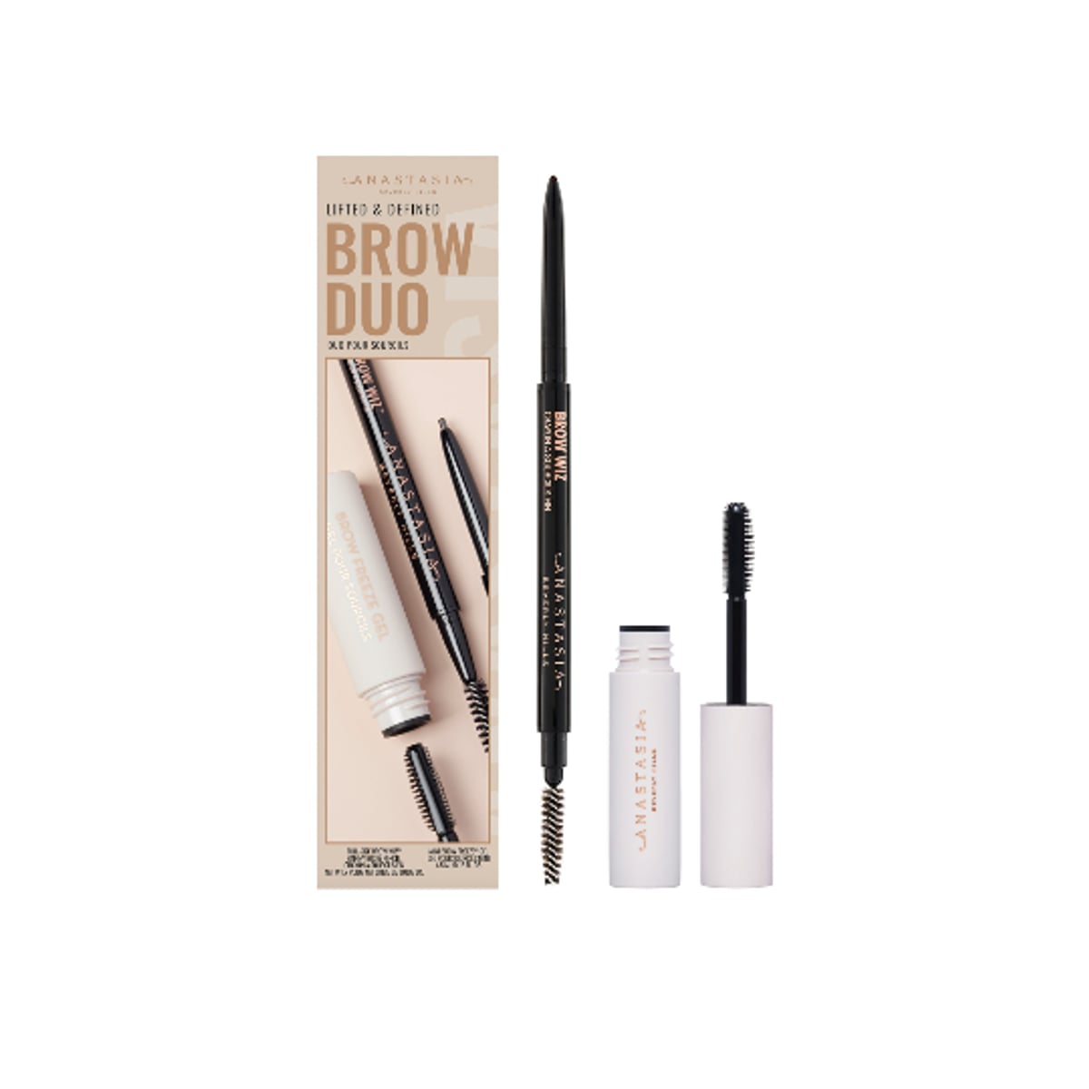 ABH LIFTED AND DEFINED BROW DUO KIT MEDIUM BROWN