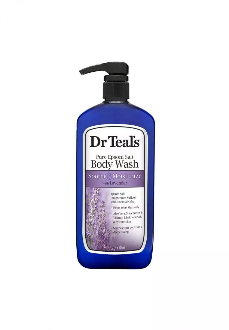 Dr Teal’s Soothe & Moisturize Lavender Body Wash with Pure Epsom Salt 710ml