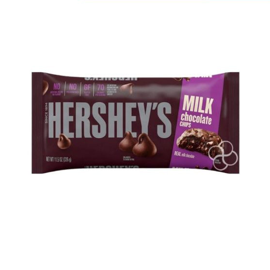 Hershey’s Milk Chocolate Chips Baking Pieces 11.5 oz