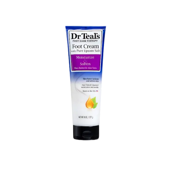 Dr Teal’s Moisturize & Soften Foot Cream with Shea Butter & Aloe Vera 8oz