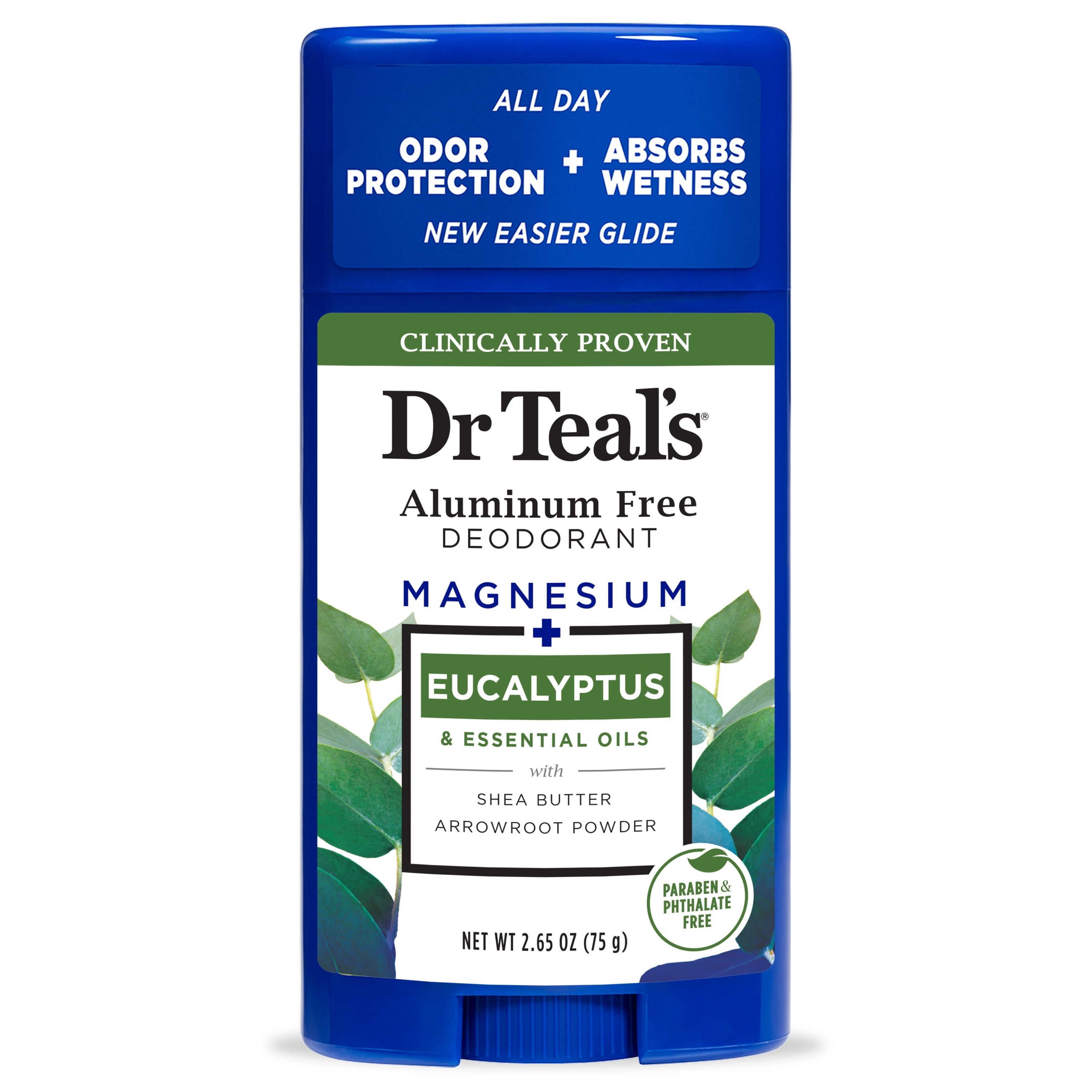 Dr Teal’s Aluminum Free Deodorant Eucalyptus 2.65oz