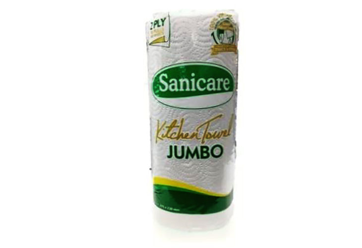 Sanicare Kitchen Towel Jumbo Solo 70 p 2-Ply