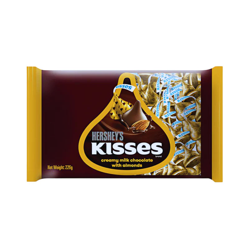 Hershey’s Kisses Milk Chocolate with Almonds 226 g