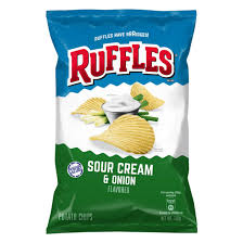 Ruffles Sour Cream N Onion 170 g