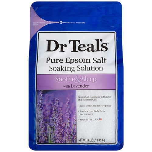 Dr Teal’s Soothe & Sleep Pure Epsom Salt Soak with Lavender 1.36kg