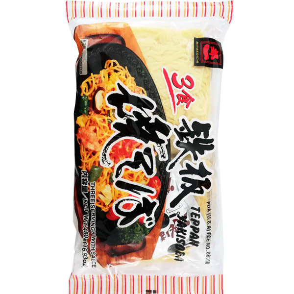 MIYAKOICHI Teppan Yaki Soba (English) 480 g