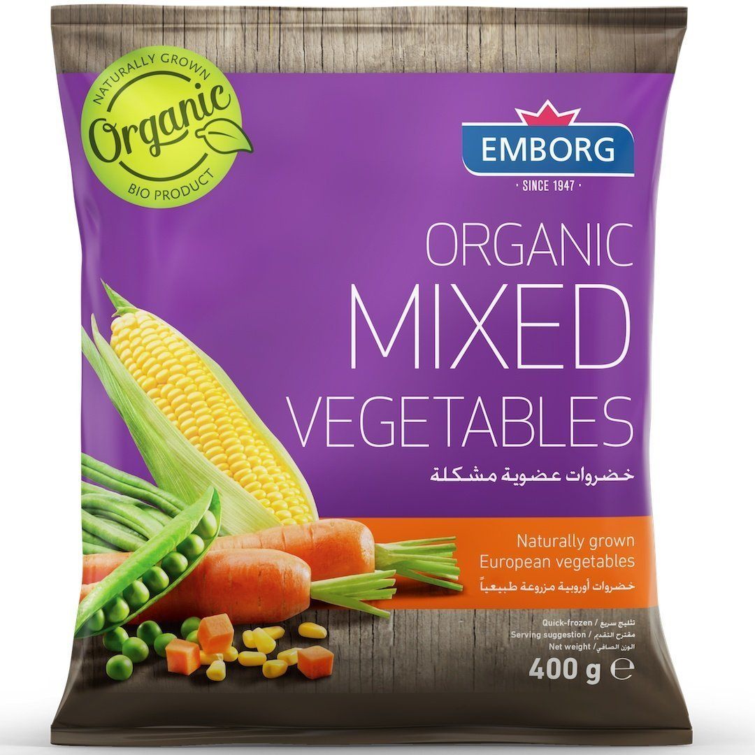 Emborg Organic Mixed Vegetable 400g