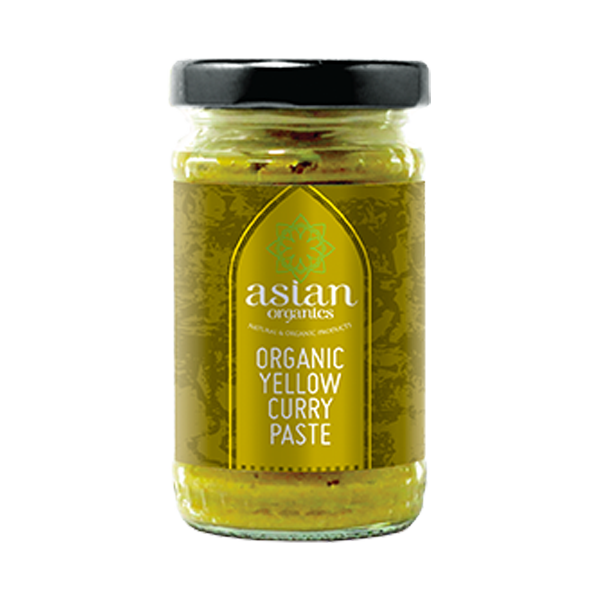 Asian Organics Yellow Curry Paste – 120 g