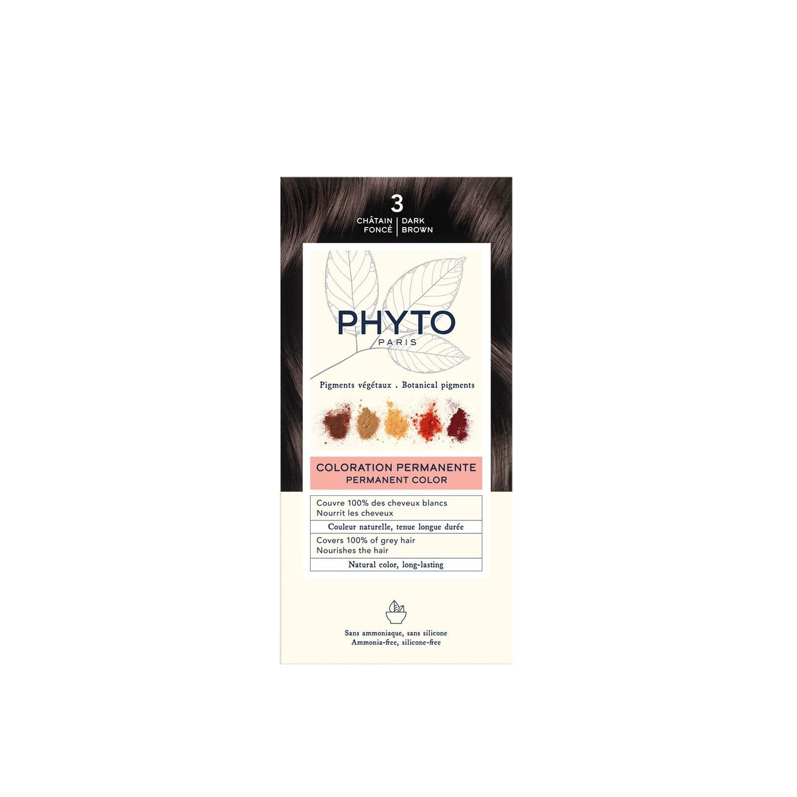PhytoColor 3 Dark Brown