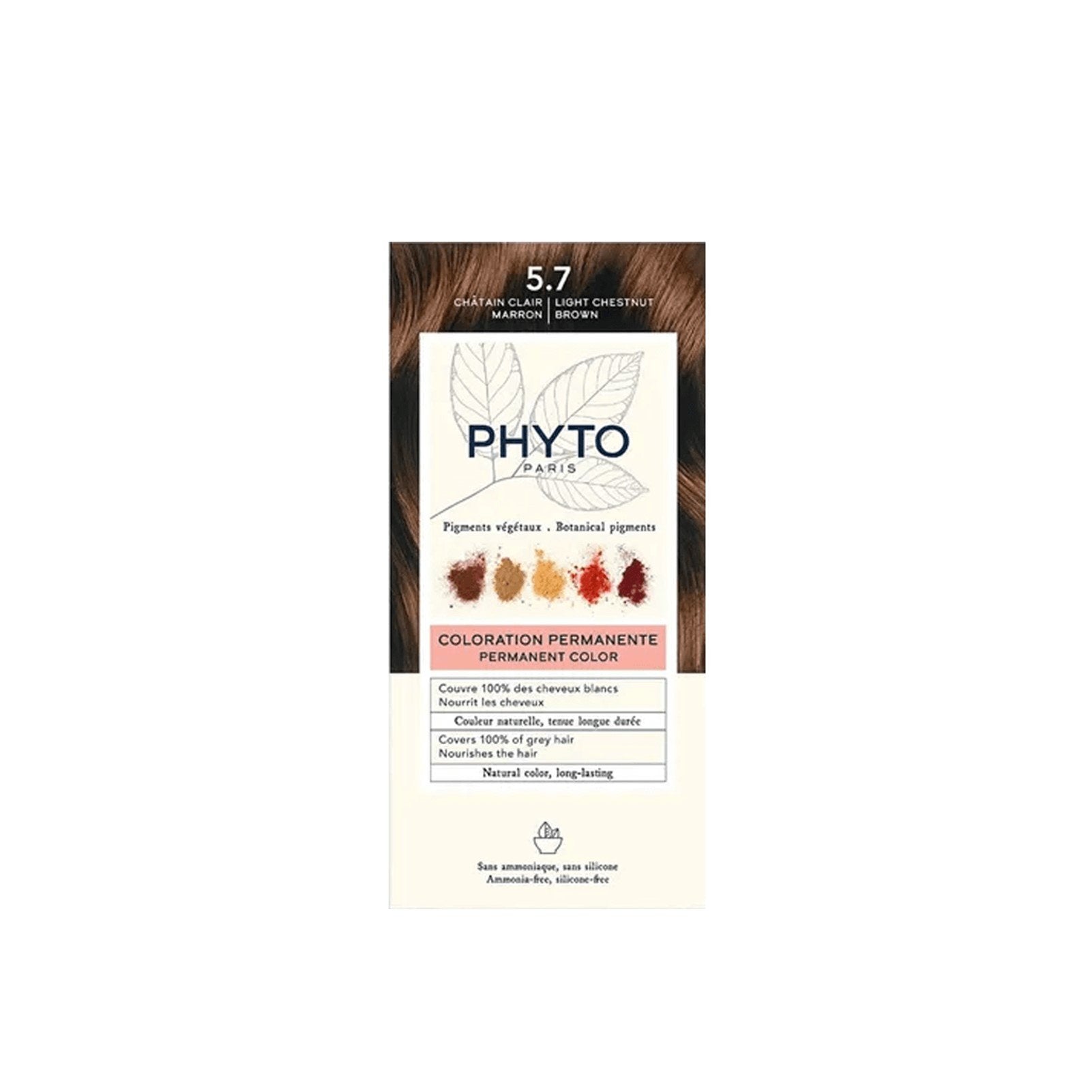 PhytoColor 5.7 Light Chestnut Brown